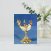 船の形をした線香立て ポストカード (スタンド正面)