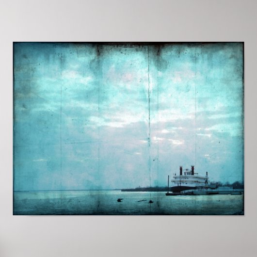 船の形状 ポスター (正面)