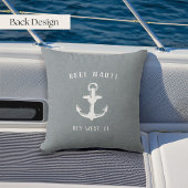 船の方が沿岸の青灰色の生活が好い アウトドアクッション