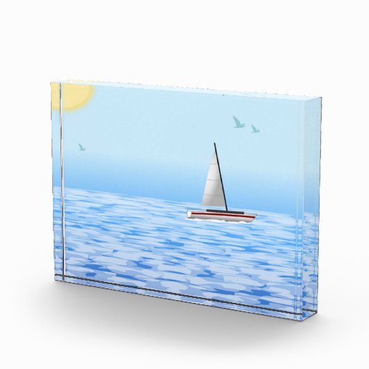 船の海景 フォトブロック (右)