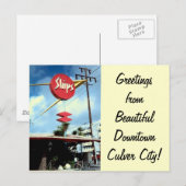 「船の看板」 ポストカード (正面/裏面)