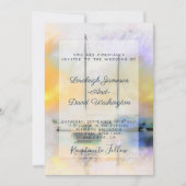 船の結婚式招待状 招待状 (正面)