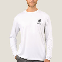 船の舵輪の船名 トライブレンドTシャツ