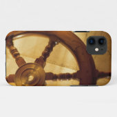 船の車輪および地図 Case-Mate iPhoneケース (裏面(横))