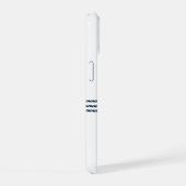 船の錨+ロープ iPhone 15ケース (右側面)