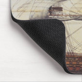 船の「La Ville deパリ マウスパッド (コーナー)