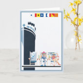 船のAhoy © カード (黄色い花)