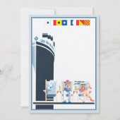 船のAhoy © ノートカード (正面)