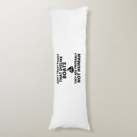 船は人間を嫌う ボディピロー (正面縦)