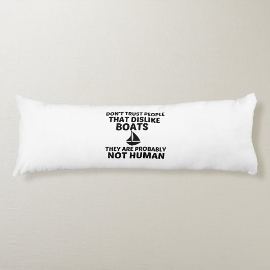 船は人間を嫌う ボディピロー (正面)