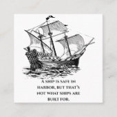 船は出帆の意を得ている ロイヤリティカード (正面)