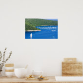 船は港内に安全なポスターやる気を起こさせるだ ポスター (キッチン)