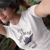 船を向けてナウティクルーズ船に乗ろう Tシャツ