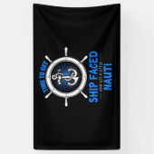 船を向けて少しノーティを得る時 横断幕 (縦)