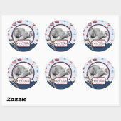 船を送れ！写真シール ラウンドシール (シート)