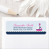 船を送れ!女の子の返品ラベル ラベル (インサイチュ)