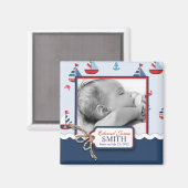 船を送れ！発表用角磁石 マグネット (正面/裏面)