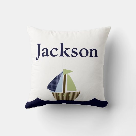 船アホイメイト航海の/枕パーソナライズされた枕 クッション (裏面)
