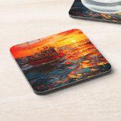 船アート積 コースター (左側)