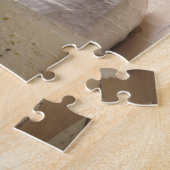 船オーガニックに乗ったチーズ ジグソーパズル (側面)