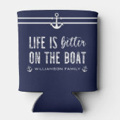 船カスタムの方が命が好い |ボートライフ 缶クーラー (裏面)