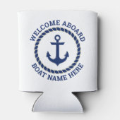船カスタム名の歓迎いかりとロープ 缶クーラー (裏面)