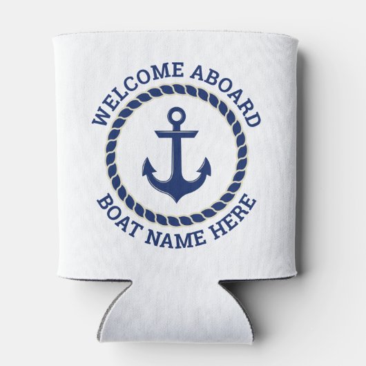 船カスタム名の歓迎いかりとロープ 缶クーラー (裏面)