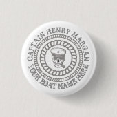 船カスタム長・船名いかり 缶バッジ (正面)