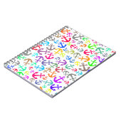 船カラフルいかり型 ノートブック (左側)