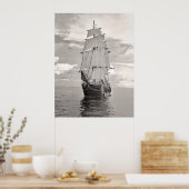 船ジョセフ・コンラッド ポスター (キッチン)