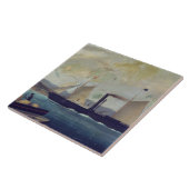 船ジョルジュ・サンドおよびCho 「Mallorcan」、 タイル (側面)