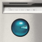 船ソナーと巨大なイカのクラーケン航海のおもしろい マグネット (インサイチュ (食洗機))