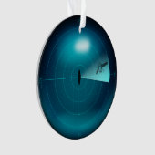 船ソナースクリーンクラケンジャイアント航海のイカ オーナメント (正面)