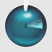 船ソナースクリーンクラケンジャイアント航海のイカ オーナメント (正面)