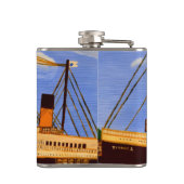 船タイタニック・フラスコ フラスク (裏面)