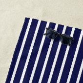 船パーソナライズされた名 ビーチタオル (インサイチュ)