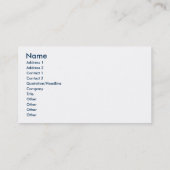 船パーソナライズされた航海の輪帆船 名刺 (裏面)