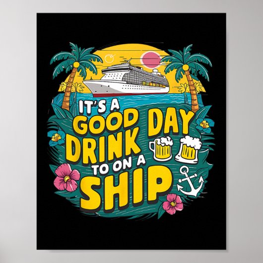 船上で飲むのに良い日 Funny Cruise Va ポスター (正面)