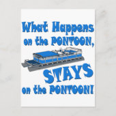 船上で ポストカード (正面)