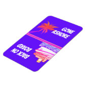 船上のステートルームのドアマーカーに上陸 マグネット (左側)