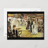 船上のボール ポストカード (正面/裏面)