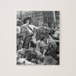 船上の海賊の喧嘩と飲み会 ジグソーパズル