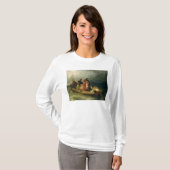 船上の移民乗客、1851年 Tシャツ (正面フル)