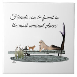 船上マーメイド波止場セラミックタイル タイル