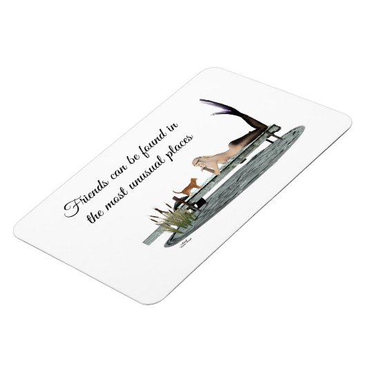 船上マーメイド波止場可撓磁石 マグネット (左側)