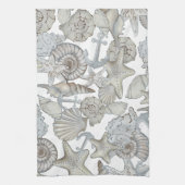 船上及び船いかり宝庫狩りおもしろい キッチンタオル (縦)