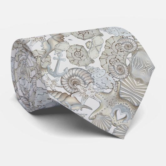 船上及び船いかり宝庫狩りおもしろい ネクタイ (ロール)