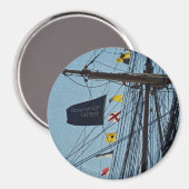 船与え旗の磁石を上げるな マグネット (正面/裏面)