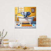 船中の象 ポスター (キッチン)