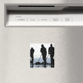 船乗りが格納庫の湾を掃き出す マグネット (インサイチュ (食洗機))